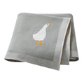 Allover Goose Knit Baby Blanket - 90 x 70 cm