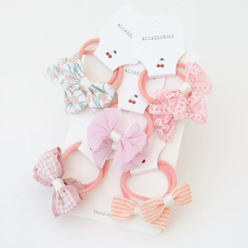 Petite Camille Plaid Hair Accessory Set
