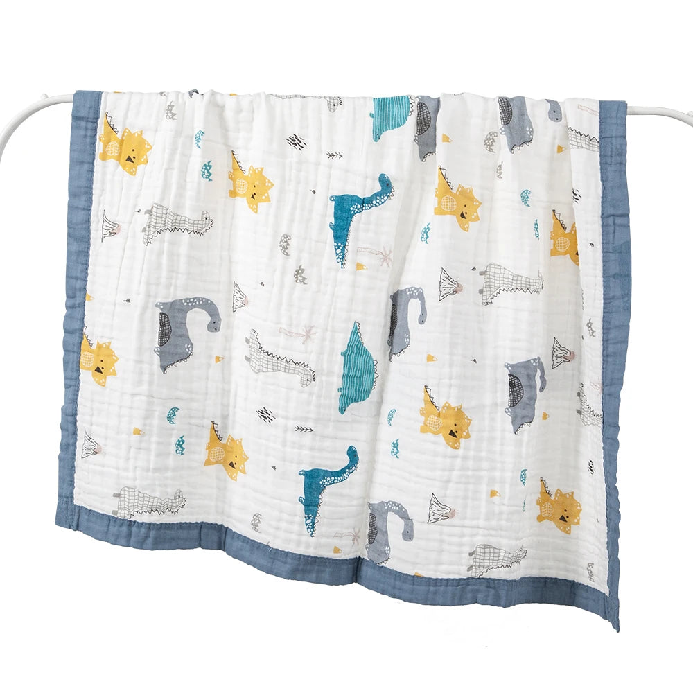 Cartoon Pattern Cotton Baby Blanket
