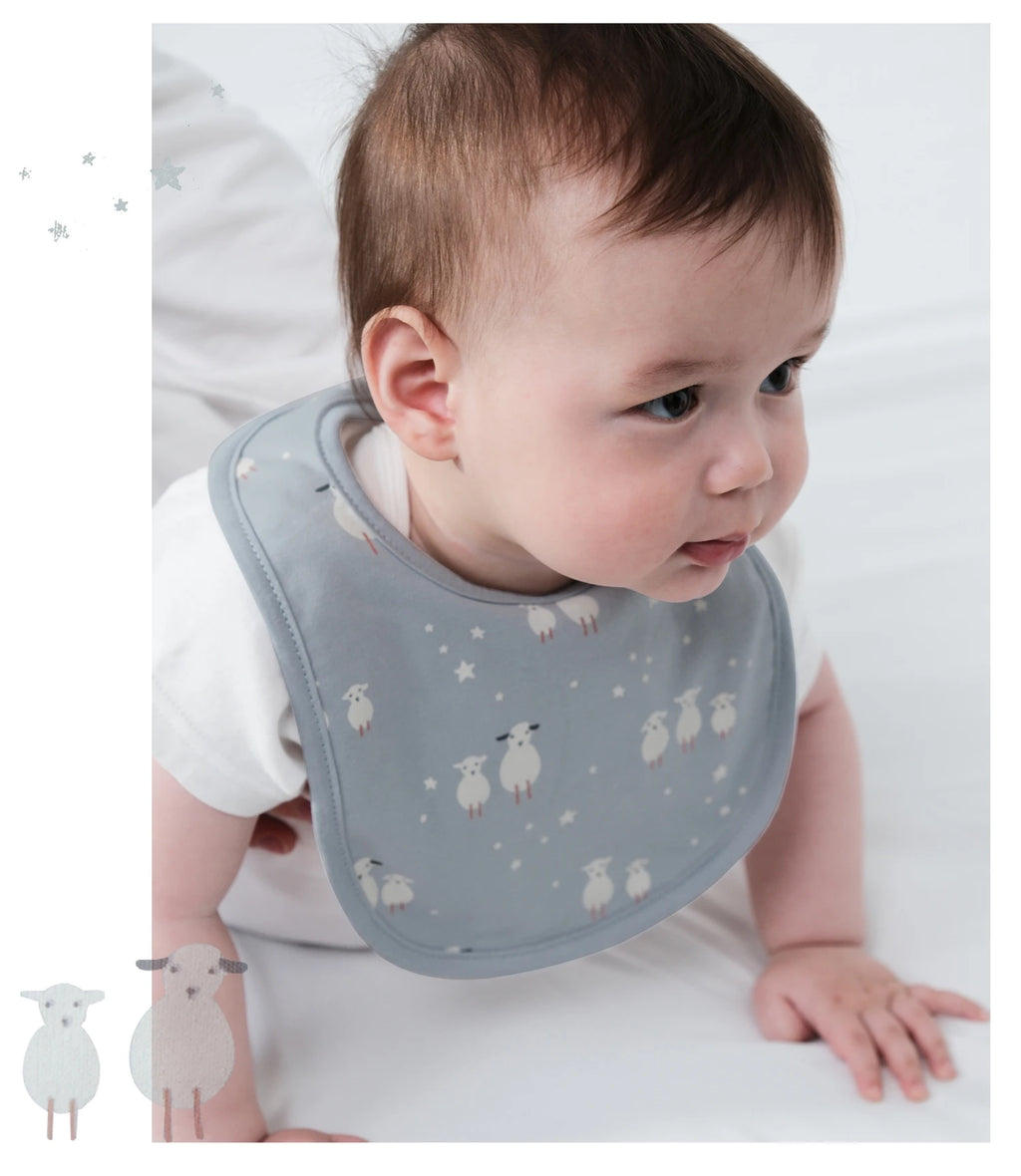 Everyday Cotton Bib Set – 3 Pack - Swans