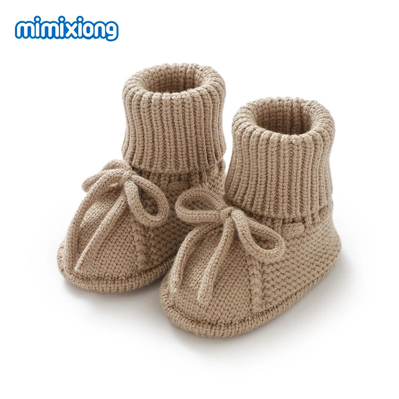 Breathable Knitted Baby Booties