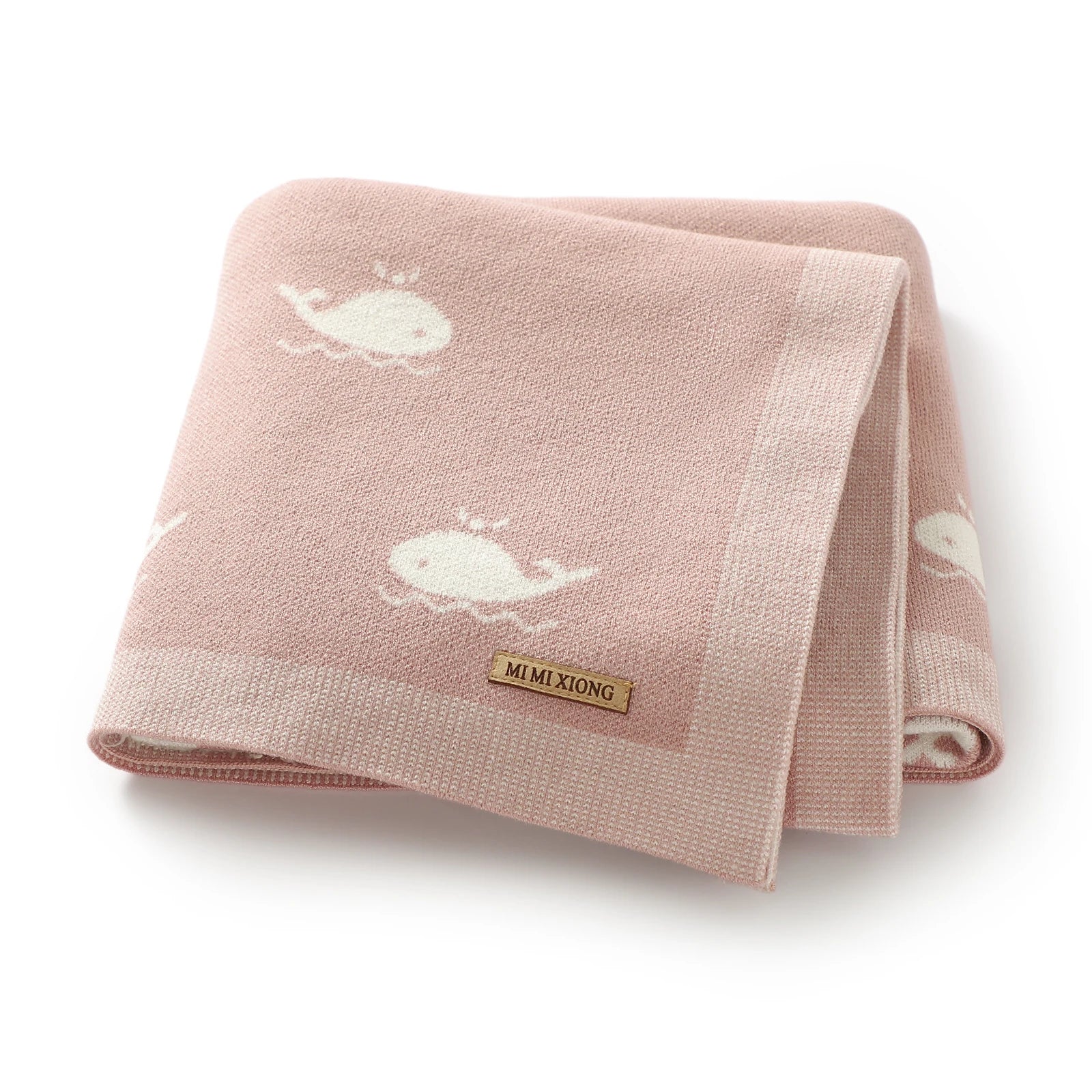 Little Whale Knit Blanket