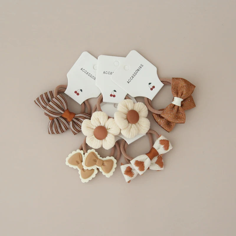 Petite Camille Plaid Hair Accessory Set