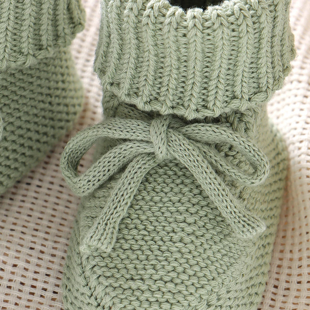 Breathable Knitted Baby Booties