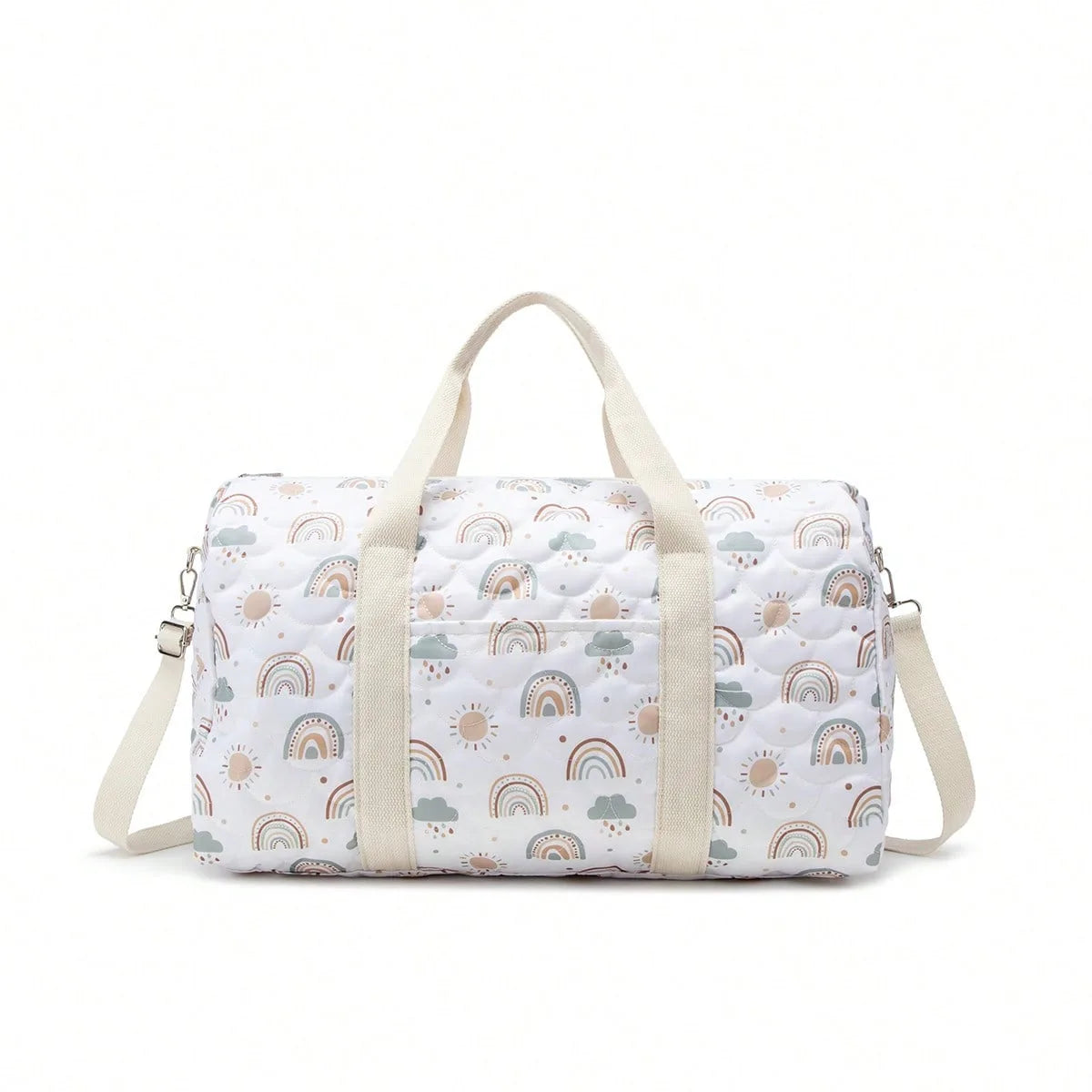 Embroidered Large Capacity Diaper Bag