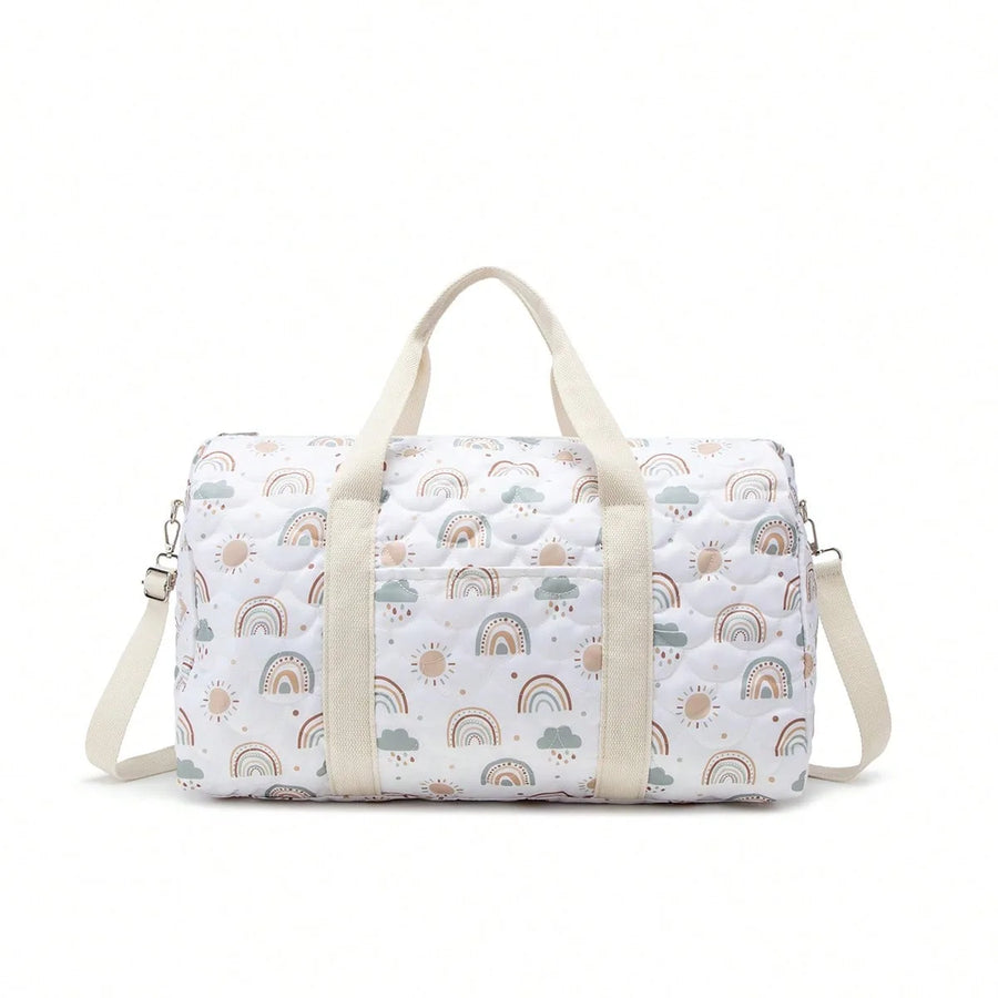 Embroidered Large Capacity Diaper Bag, product view 5