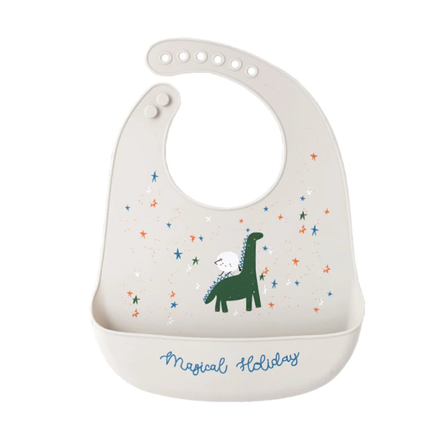 Cartoon Silicone Waterproof Baby Bib, product view 9
