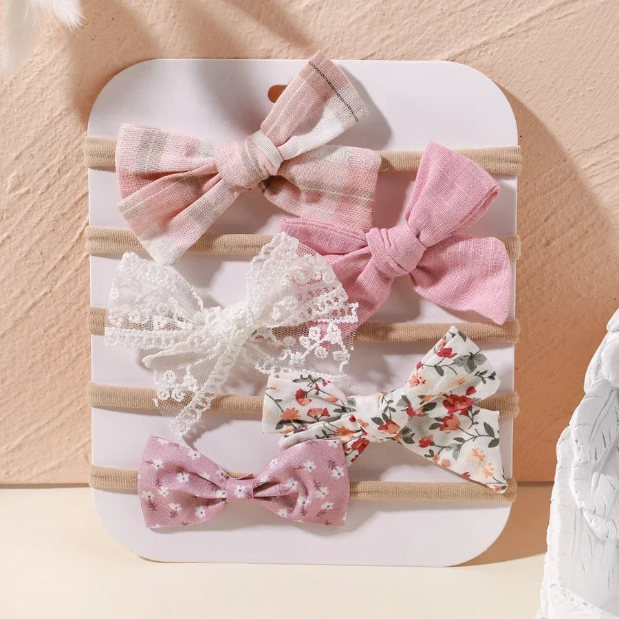 Floral Lace Bow Headband, product view 21