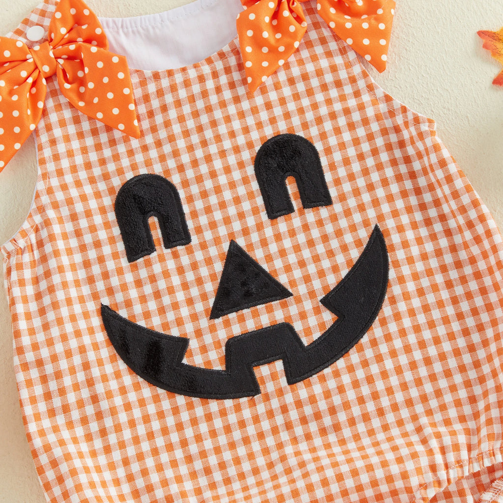 Maison Colette Ghost Pumpkin Romper Costume
