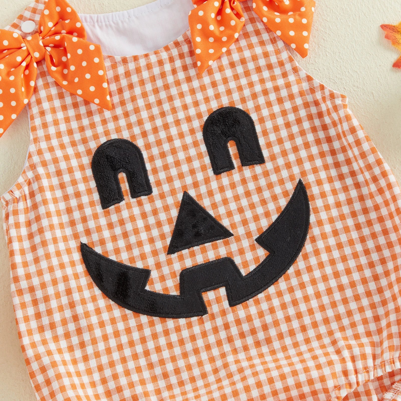 Maison Colette Ghost Pumpkin Romper Costume