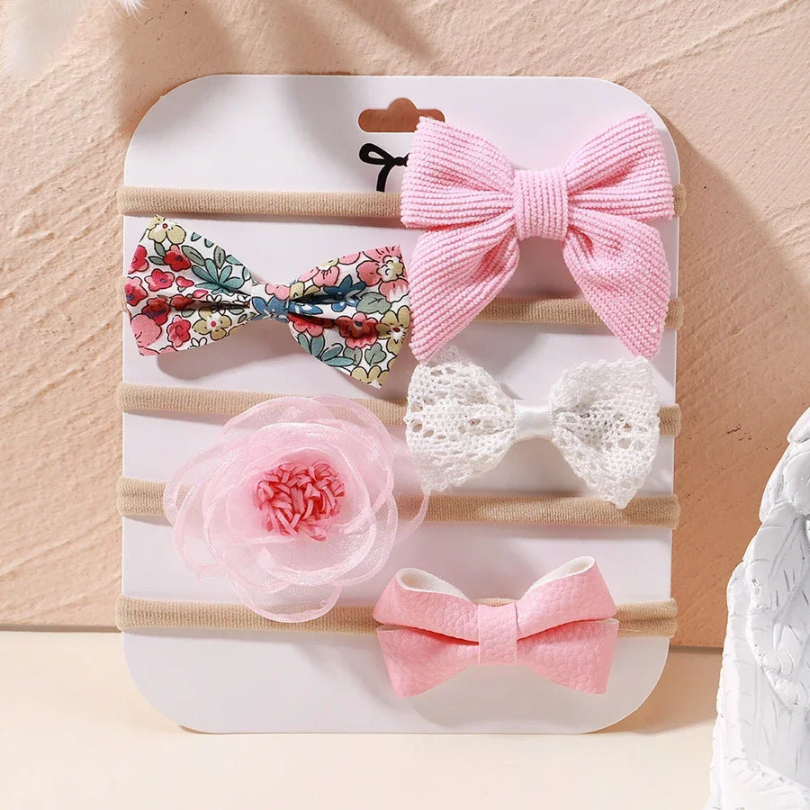 Floral Lace Bow Headband, product view 36
