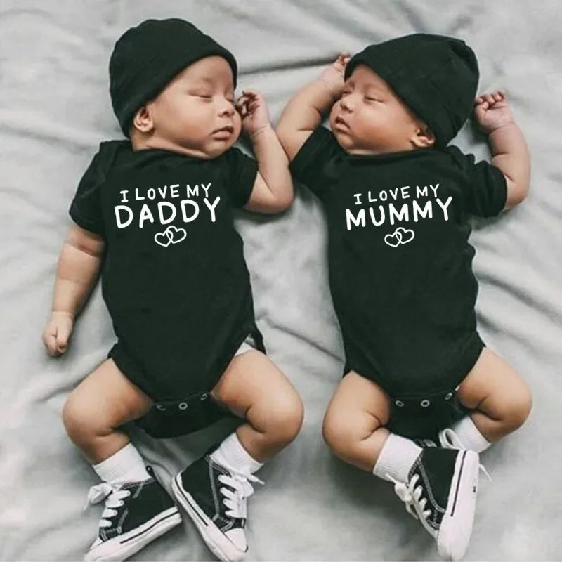 I Love Daddy & Mummy Romper, product view 4