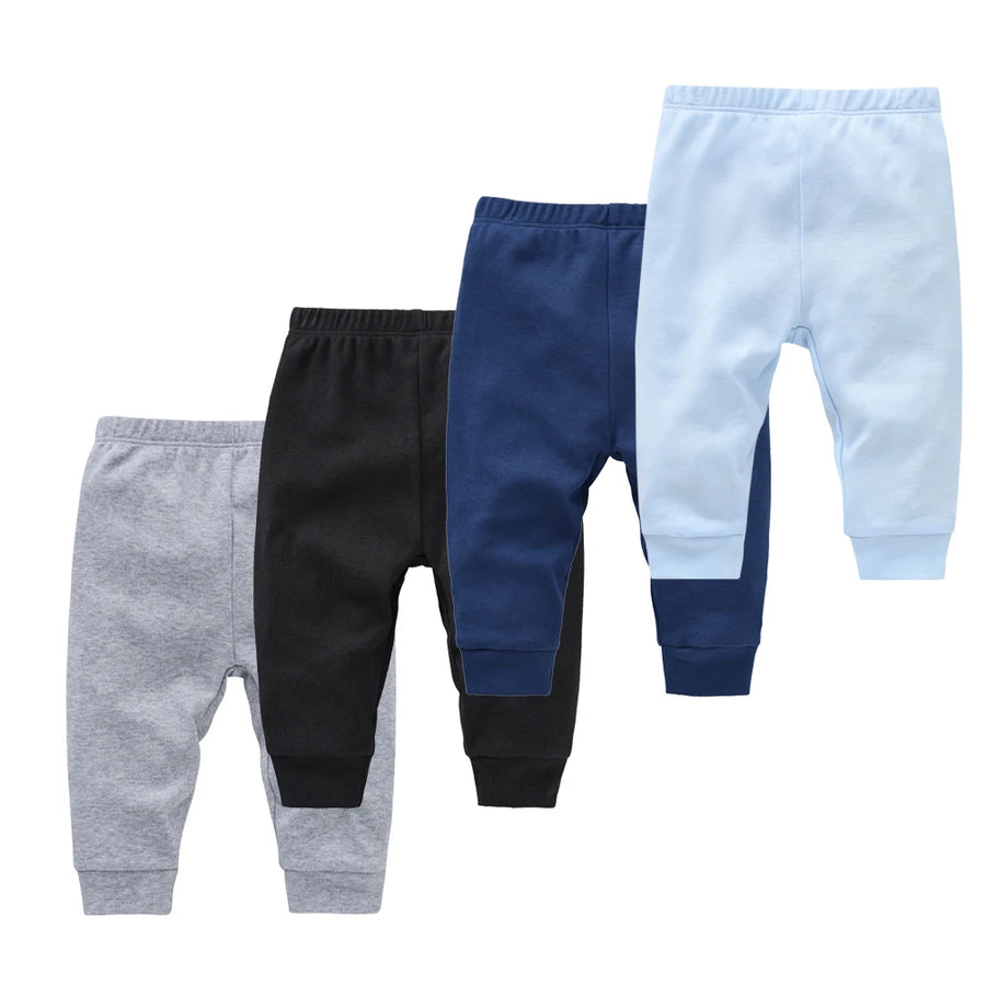 Solid Cotton Baby Pants