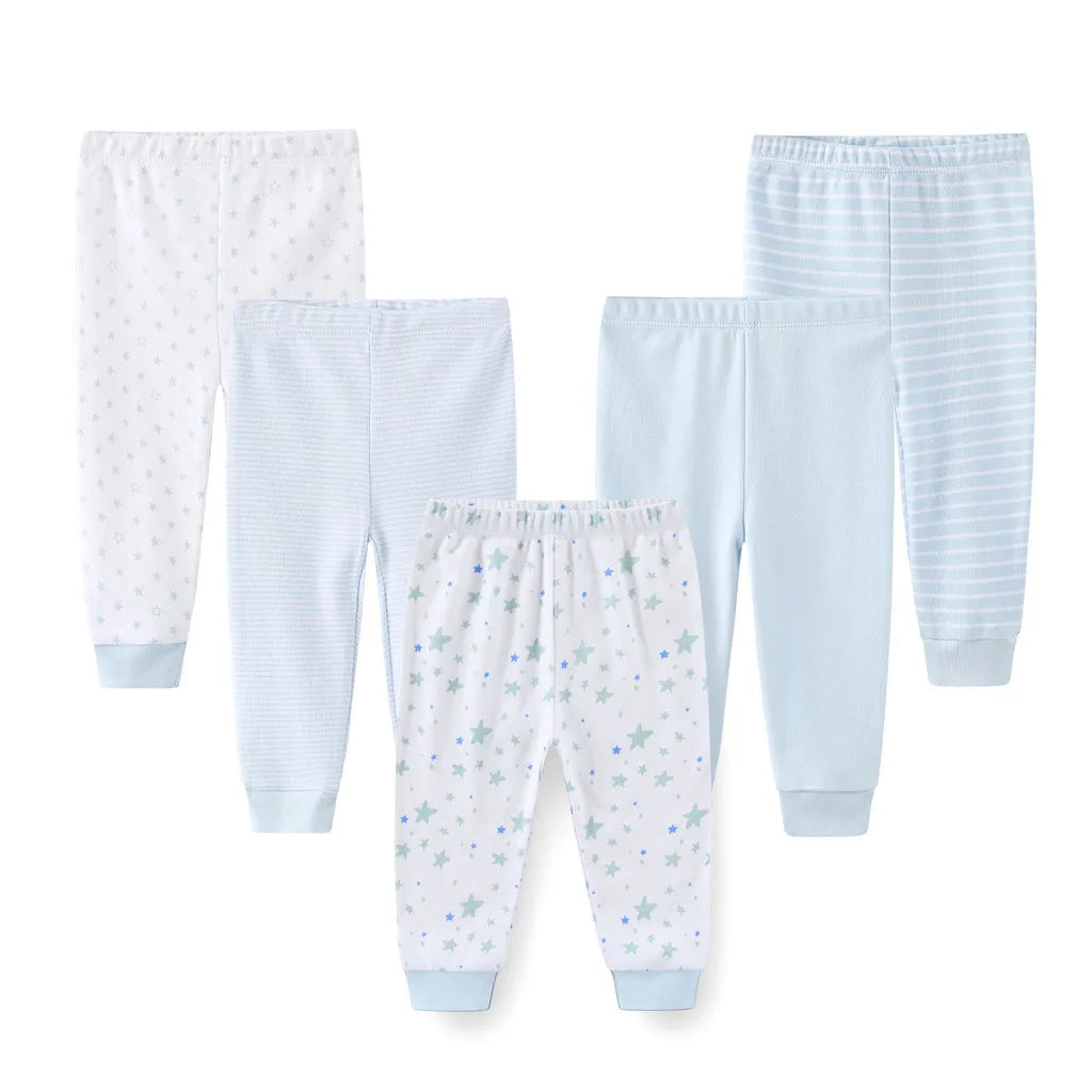 Solid Color Cotton Baby Pants