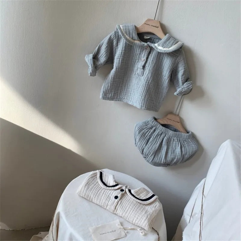 Harbor Day Cotton Bloomer Set