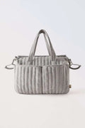Waterproof Multi-Functional Diaper Bag showcasing zipper closure