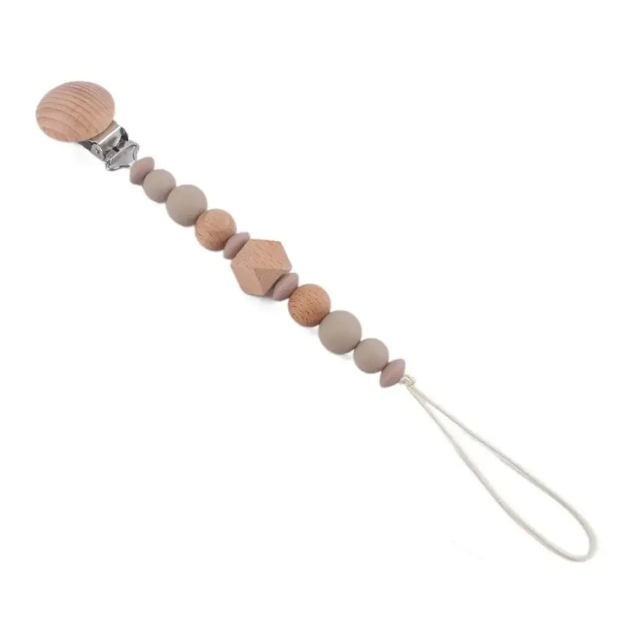 Octagonal Bead Pacifier Clip, product view 12