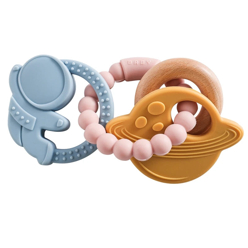 Silicone Planet Teether Bracelet, product view 19