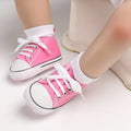 Pink Classic Canvas baby sneakers