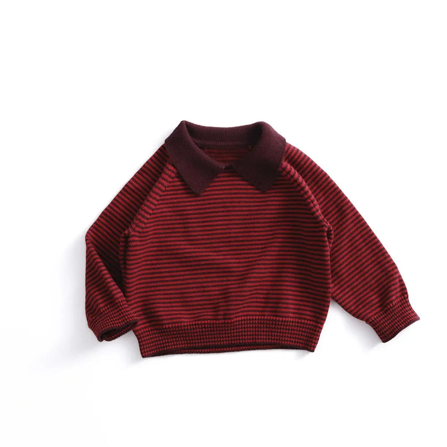 Marceau Striped Polo Knit, detail 7