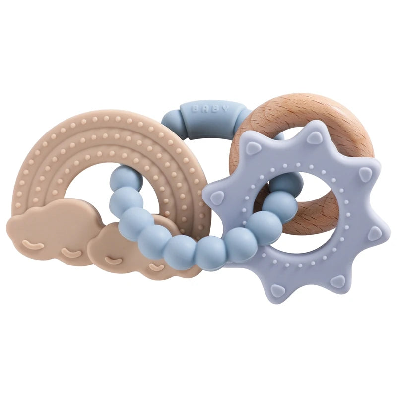Silicone Planet Teether Bracelet, product view 24