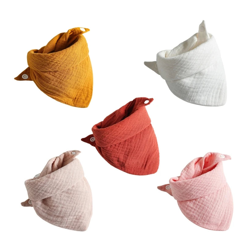 Cloud Muslin Bib Set, product view 11