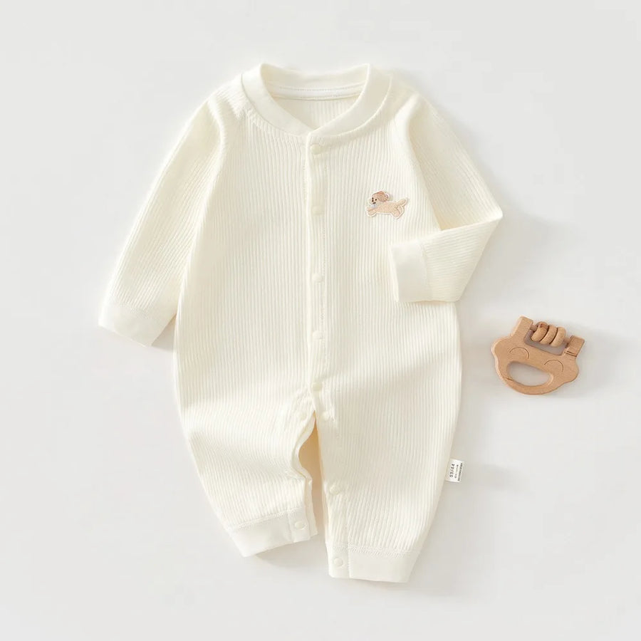 Solid Knit Romper, product view 2