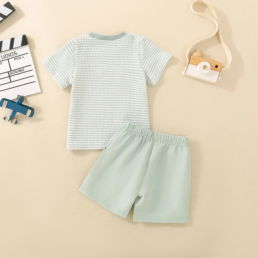 Petits Poissons Tee & Shorts Set – detail 2