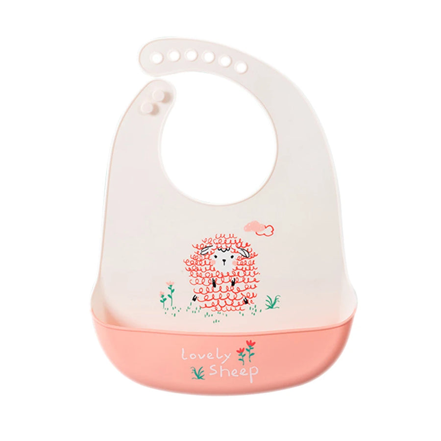 Cartoon Silicone Waterproof Baby Bib, product view 12