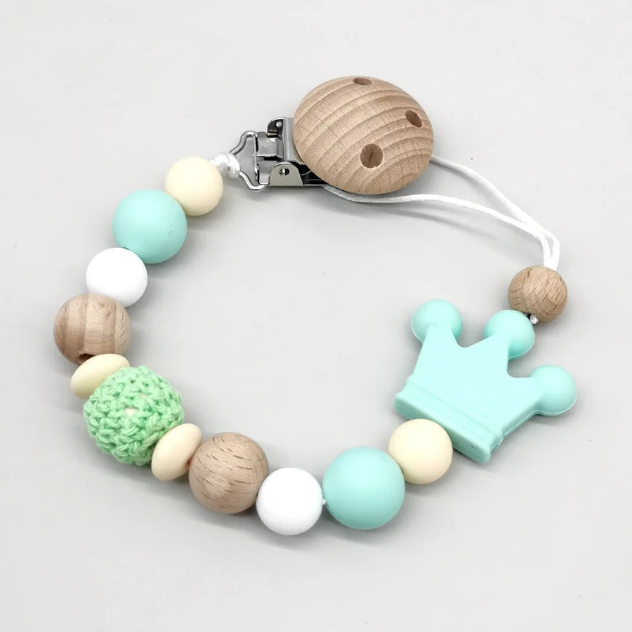 Wooden Bead Pacifier Clip, product view 10