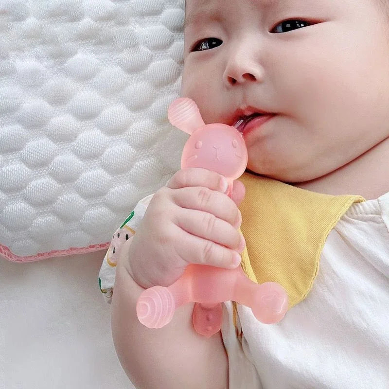 Cartoon Rabbit Silicone Baby Teether