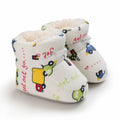 Car Cozy Cartoon baby boots