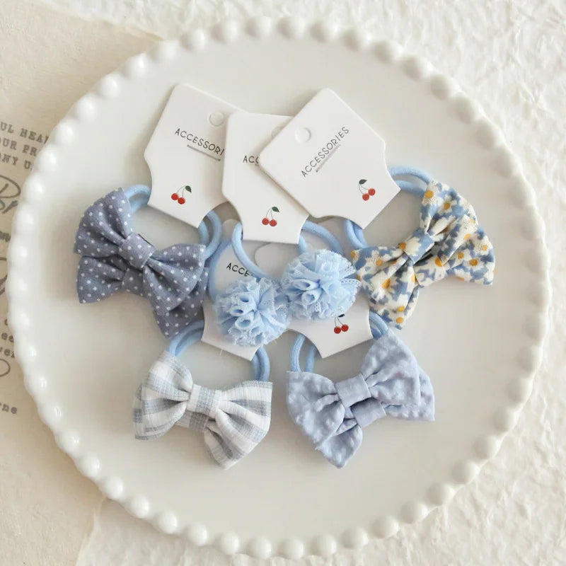Petite Camille Plaid Hair Accessory Set