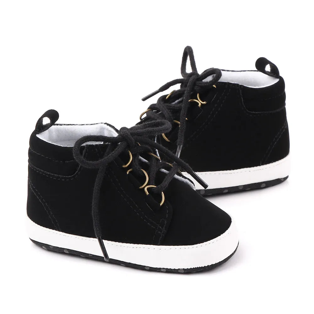 Soft Cotton Baby Shoe Set