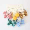 Floral Bow Hair Accessories Set