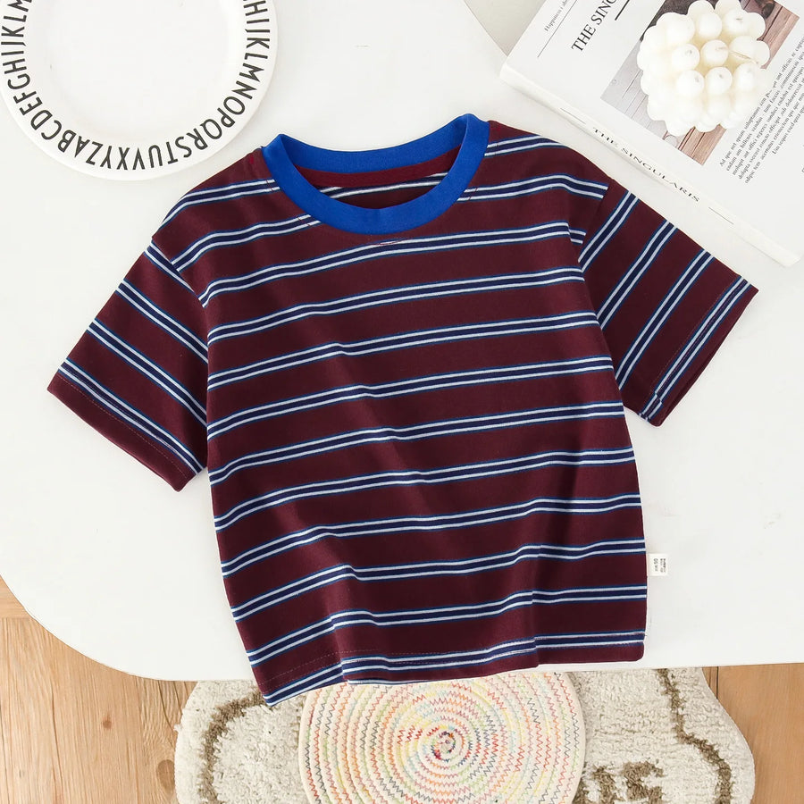 Lucien Summer Stripe Tee, detail 6