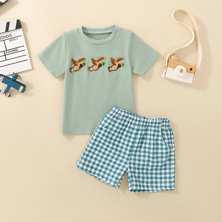 Petits Poissons Tee & Shorts Set – detail 6