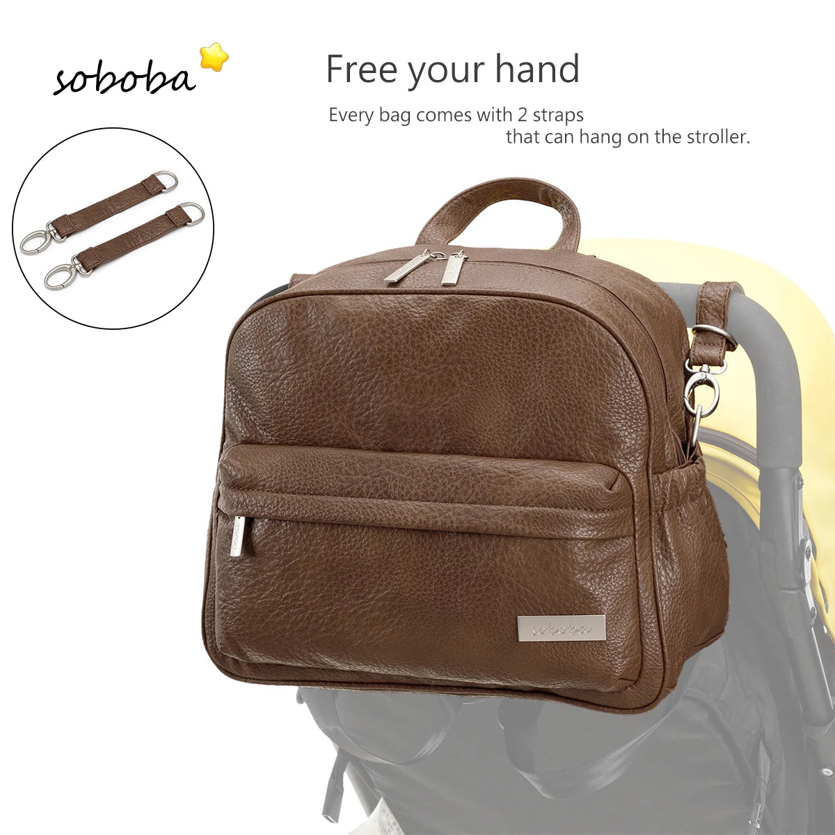 Lightweight Waterproof Diaper Backpack