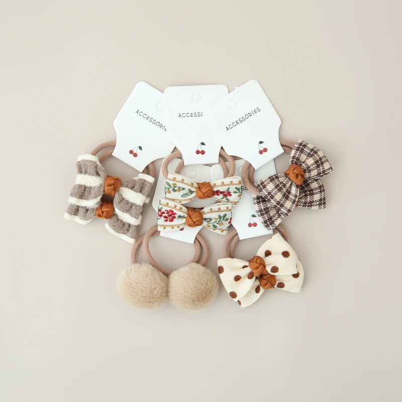 Plaid Hair Accessories Set, product view 6