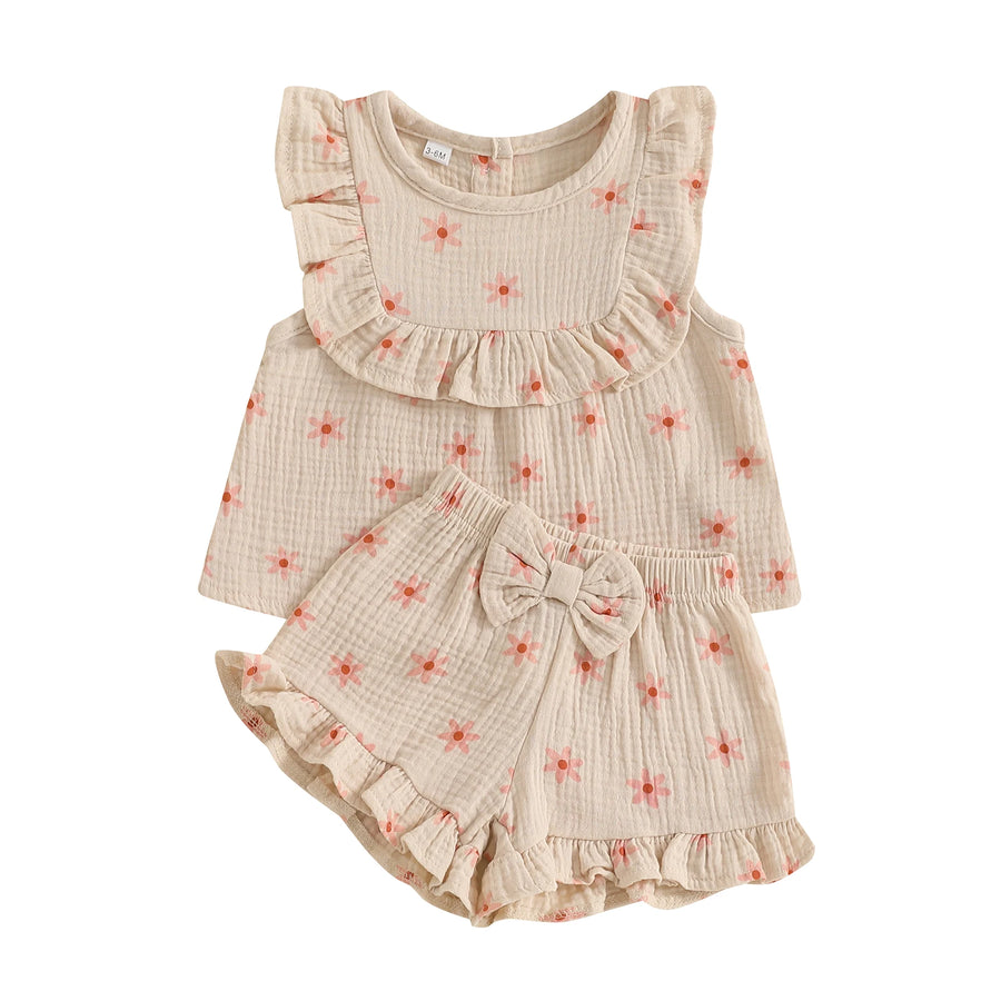 Prairie Floral Tank & Shorts Set – detail 9