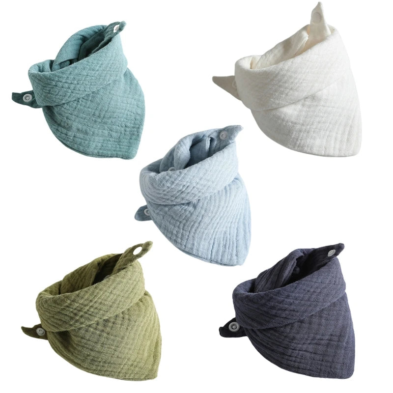 Cloud Muslin Bib Set, product view 23