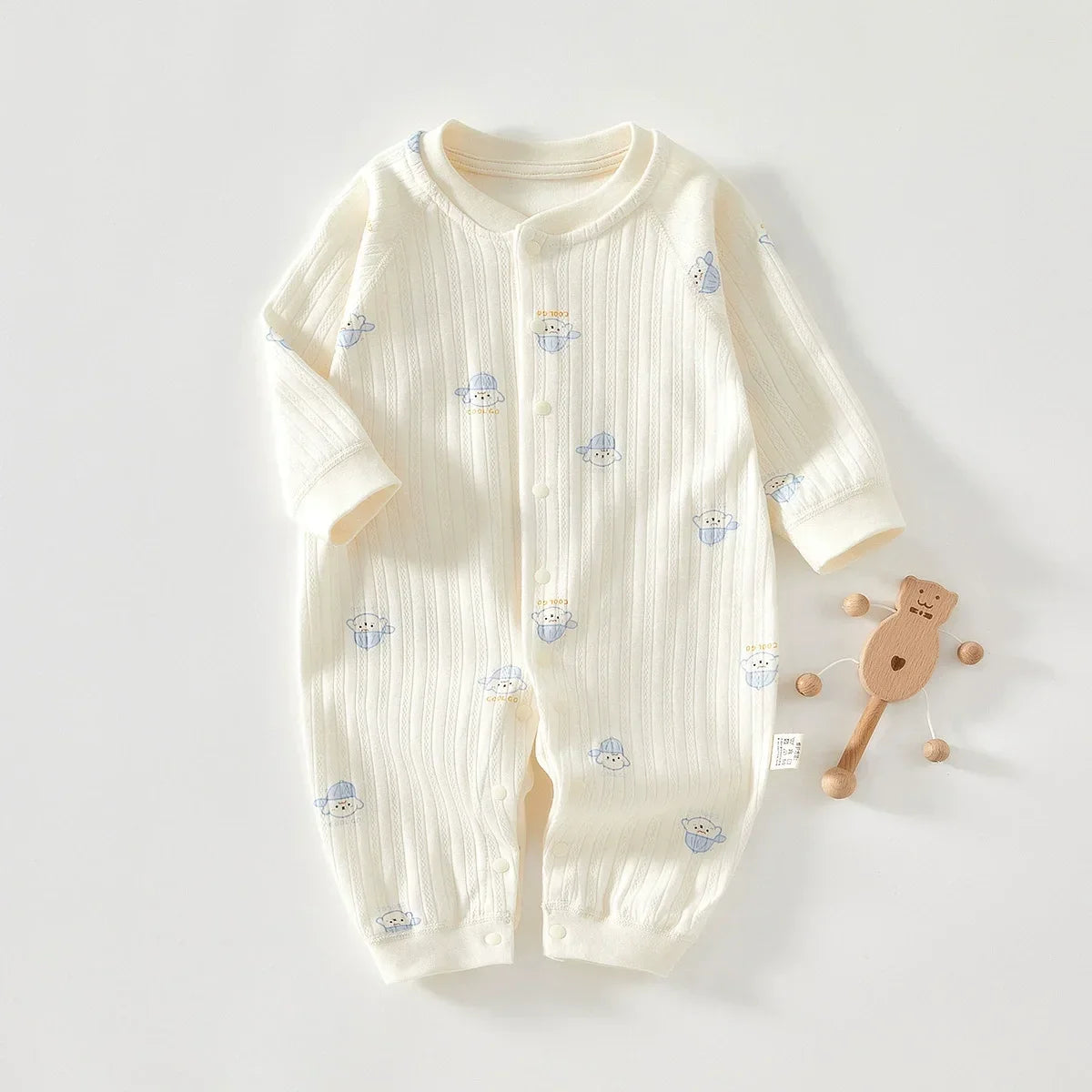 Heart Pattern Romper
