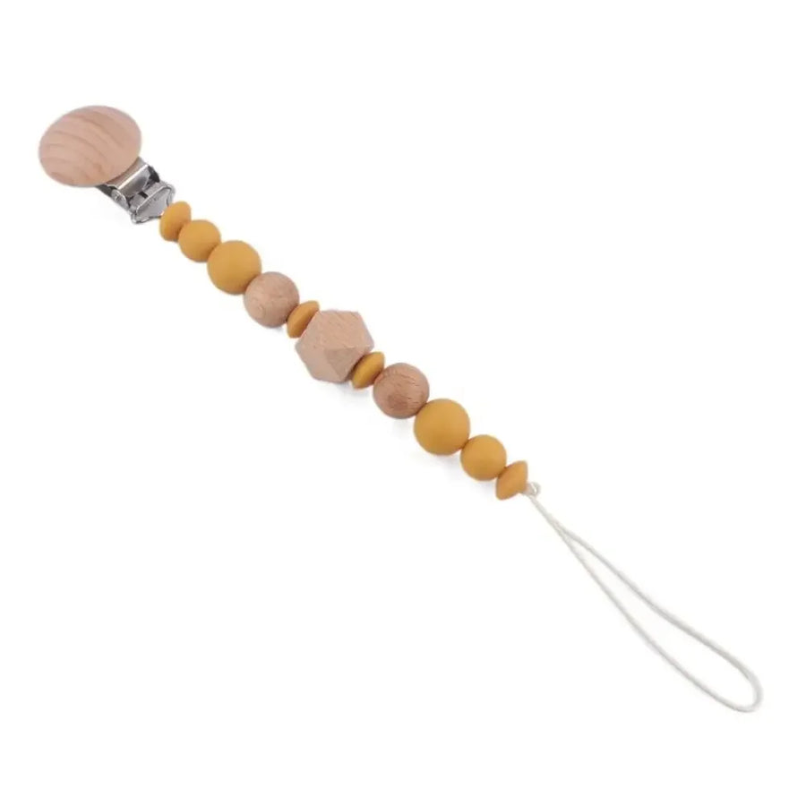 Octagonal Bead Pacifier Clip, product view 8