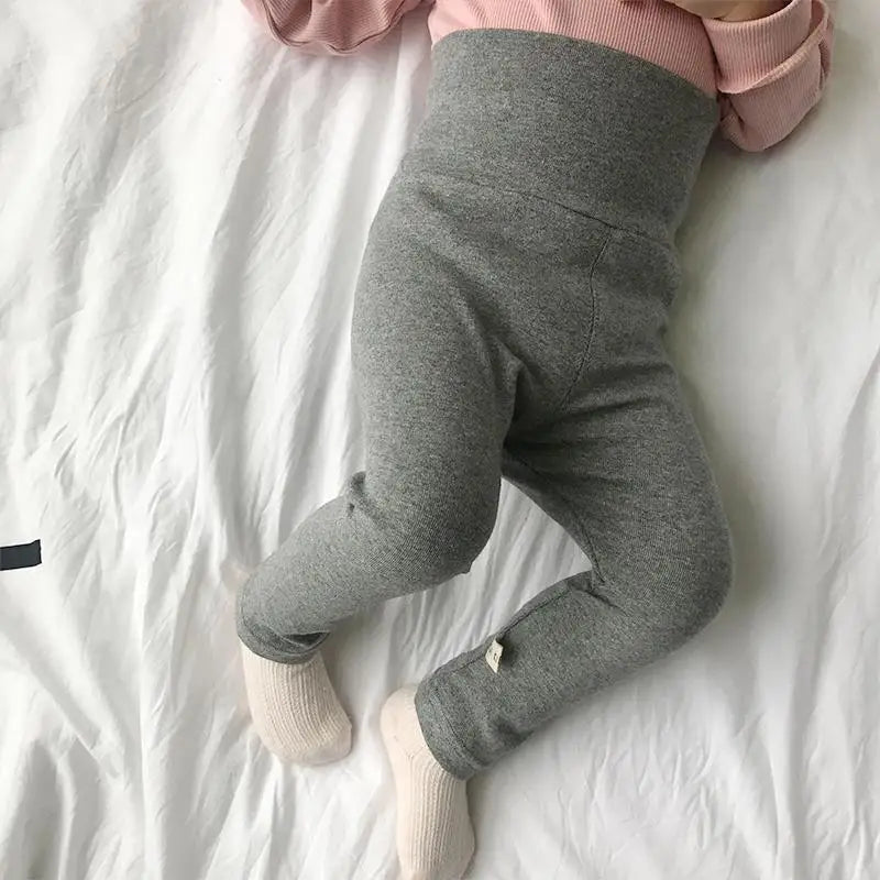 Ribbed Full-Length Baby Pants, product view 2