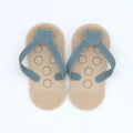 Silicone flip-flop teether for baby soothing gums