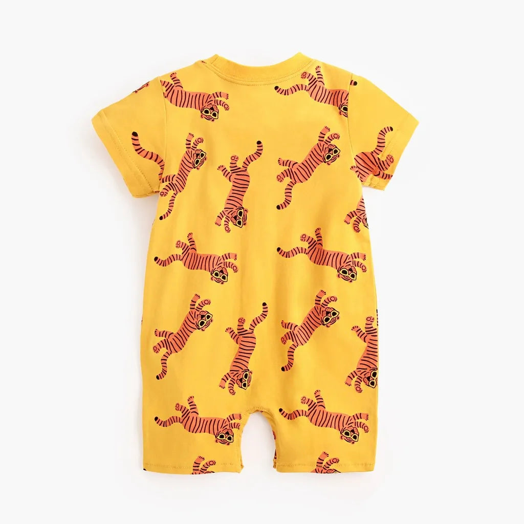 Cute Cartoon Print Romper