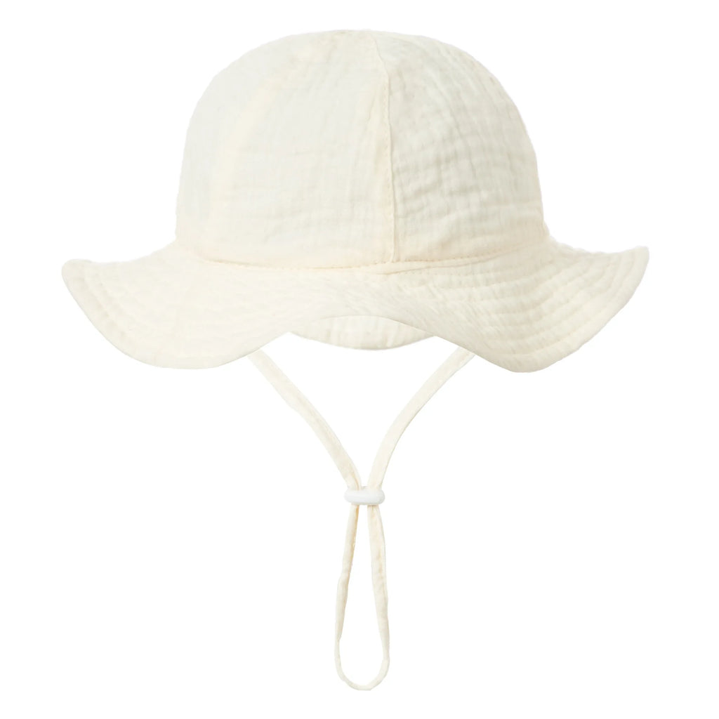 Adjustable Cotton Baby Bucket Hat