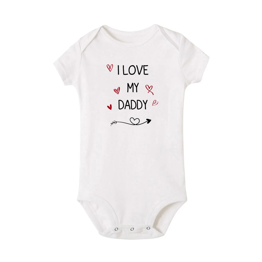 I Love My Daddy Romper styled outfit