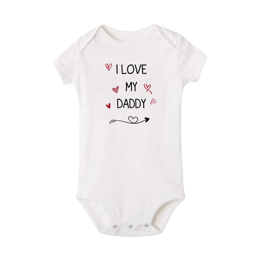 I Love My Daddy Romper styled outfit