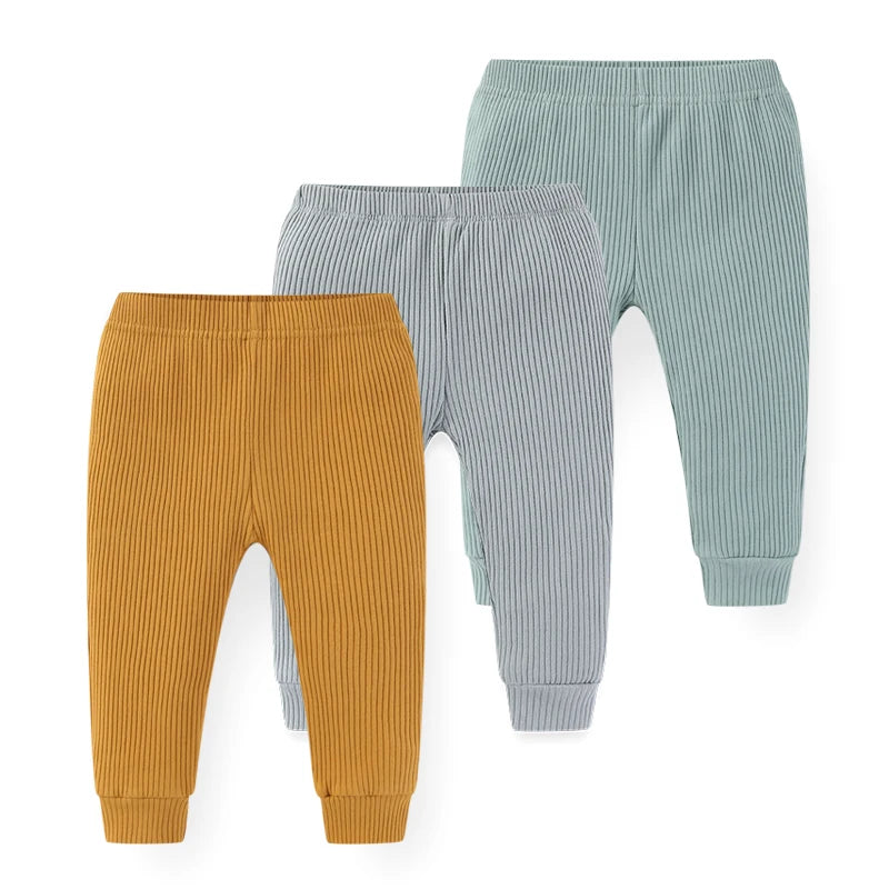 Solid Cotton Baby Pants Set, product view 10